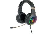 Itek H430 Cuffie Ad Archetto Cablate Per Il Gioco Nero