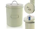 Orion Contenitore Di Stoccaggio Scatola Di Stoccaggio Stagno Metallo Secchio Verde Greenish 3,3 L