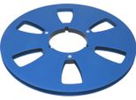 1/4 10 Pollici Bobina Di Nastro Vuoto Lega Di Alluminio 6 Foro Universale Apertura Macchina Parte Nastro Sonoro Takeup Reel (Blu)