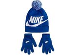 Nike Bambini Swoosh Pom Set Blau 4-7 Anni Blau 4-7 Anni