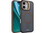 Custodia Etteri Morning Fog Per Iphone 16 6,1″, Marrone