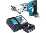 Makita Djs 800 RF1 Forbici Per Fibrocemento A Batteria 18 V Brushless + 1X Batteria 3,0 Ah + Caricabatteria