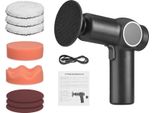 Lucidatrice Eccentrica Senza Fili Per Auto Con Schermo Lcd Kit Tampone 2 Vendite Di Ingranaggi Lucidatrici Elettriche Regolabili Per Auto Ceratura Multifunzionale Del Metallo Levigatura Del Legno Rimozione Degli Utensili