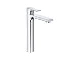 Kludi Zenta Sl Mitigeur Monocommandé Pour Lavabo, Hauteur D'éCoulement 240Mm, 3.8 L/Min, Sans Garniture D'éCoulement, Chrome, 482560565WR5, 482560565WR5