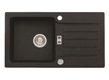 Alveus Cz Niagara 30 G-91 Nero (780X435Mm)+ Sifone A Scomparsa F