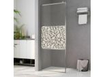 The Living Store Schermo Doccia Per Cabina Doccia Esg Design Vetro Pietra 115X195 Cm