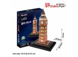 Cubicfun Cubic Fun Puzzle 3D Big Ben Led