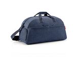 Reisenthel Borsa Da Viaggio Borsa A Tracolla Overnighter Plus Weekender Herringbone Dark Blue Blu Scuro