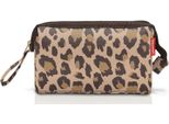 Reisenthel Borsa Da Toilette Travel Cosmetic Bag Leo Macchiato Marrone Chiaro