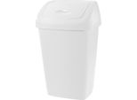 Tontarelli Aurora Cestino Per Rifiuti 50 L Bianco