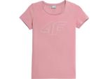 Maglietta Da Donna Rosa Con Logo - Taglia S, 4F
