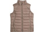 4F Gilet Da Donna In Piuma Style L Marrone Chiaro