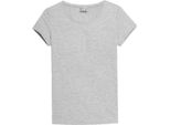 Maglietta Da Donna 4F Grigia Con Logo Grande, Taglia S