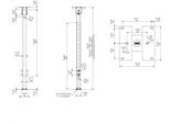 Sms 02-118-4 Supporto A Soffitto Per Display, Compatibile Vesa, Bianco