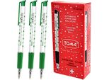 Toma 069 Biro Con Stelle Verde Automatico 20 Pz