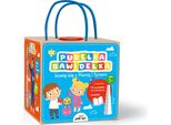 Scatole Di Divertimento. Giocare Con Mania E Tynie. Set Di 10 Scatole Impilabili E Libretto Di Cartone