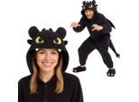 Pigiama Onesie Kigurumi Costume Travestimento Sdentato L: 165 - 175Cm