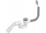 Sifone Per Vasca Da Bagno - Click-Clack Cromato Pulito Dall'alto Bathloc