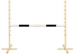 Jump Hobby Horse - Trave Di Ricerca - Altezza Regolabile, Legno Sicuro E Resistente