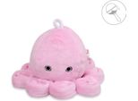 Polipo Coccoloso - Sonaglio Per Bambini - Morbido Pile Minky Per Il Massimo Comfort