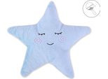 Kissy Little Star - Cuscino Per Neonati - Con Sonaglio, Morbidissimo Pile Minky