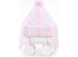 Wicker Couveuse Amelie - Culla Intrecciata A Mano - Comoda E Sicura Fino A 9 Mesi