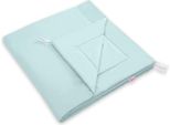 Tappeto Bifacciale - Teepee - Lavabile E 100% Cotone - Menta - 116 X 116 Cm
