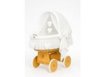 Culla In Vimini Amelie - Cesto Intrecciato A Mano - Design Resistente, Confortevole E Sicuro