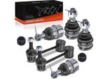 Frankberg 1X Set Di Bracci Oscillanti Asse Anteriore Per Jeep Wrangler Iii Jk 3.6L 3.8L 2007-2017