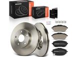 Frankberg 2X Dischi Freno 4X Pastiglie Freno Asse Anteriore Per Toyota Auris E18 Auris Station Wagon Auris Van Corolla E150 E18 ZRE1
