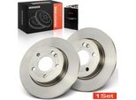 Frankberg 2X Dischi Freno Asse Posteriore Per Mercedes-Benz Classe A Notchback W177 V177 W247 C118 Anno Dal 2018