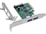Inline® Scheda Di Interfaccia , 2X USB-A 3.2 Gen. 2 (10 Gb/S), Pcie X4, Sata