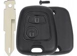 Custodia Per Chiave Telecomando Peugeot Partner 206 207 107 307 406 Citroen C1 C2 C3
