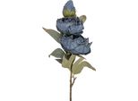 Clayre & Eef Fiore Artificiale 72 Cm Blu Plastica