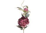 Clayre & Eef Fiore Artificiale 78 Cm Viola Plastica
