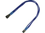 Nanoxia Prolunga Molex A 3 Pin - 30 Cm - Blu