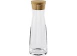 Caraffa Bohemia Cristal Con Tappo Di Sughero 1000 Ml