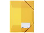 Cartella Angolare Durable, Din A4, Pp, Giallo