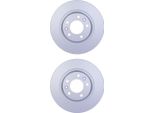 2X Hella 8DD 355 110-801 Disco Freno Asse Posteriore