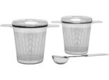 Bredemeijer 191003 Bredemeijer Edelstahlteefilter Mit Ablage/Deckel 2Er-Set 191003