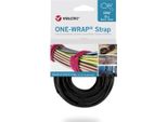 Velcro® One Wrap® Strap 20 Mm X 200 Mm, 25 Pezzi, Nero