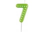 Numero Candela Puntini 7 Accessori Per Feste
