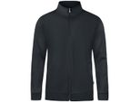Jako Sweatjacke Doubletex, Antracite, S