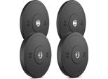 Marbo Sport Mw-Bumper Plates - Set Di Piastre Di Peso 30 Kg / 2 X 10 Kg + 2 X 5 Kg