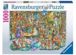 Ravensburger Mezzanotte In Biblioteca Puzzle A Contorno 1000 Pezzi Art