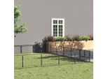 Vidaxl Cuccia Per Cani Nera 36 M² In Acciaio