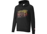Puma X Batman Felpa Con Cappuccio Da Uomo, Nera L