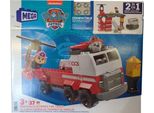 Mega Bloks HHN05 Paw Patrol: Set Di Costruzioni Per Autopompa Con Marshall E Skye, 33 Grandi Blocchi Da Costruzione