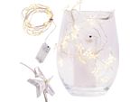 Stelle Decorative A Filo Aga Led 20 Led Bianco Caldo
