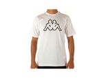 Kappa SHORT-SARM T-SHIRT Uomo Bianco : Colore - Bianco, Taglia - 2XL Taglia: 2XL Colore: Bianco